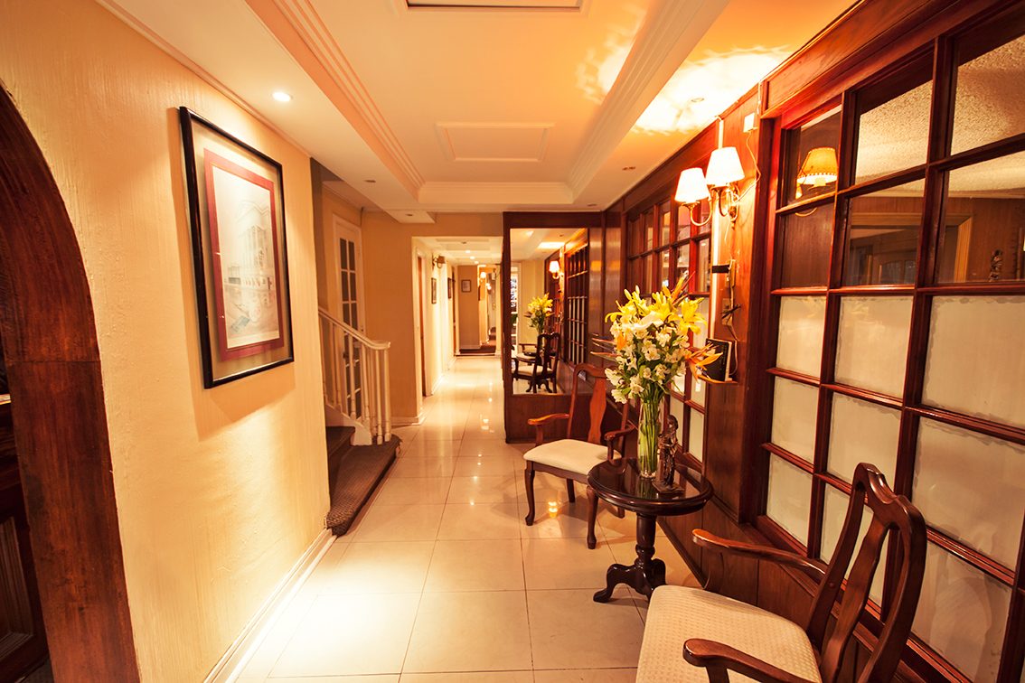Hall del Hotel Albamar